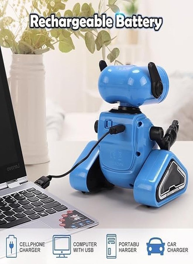Wonder Digital ألعاب روبوت رقمية رائعة مع ملصقات ثلاثية الأبعاد للأطفال من 3 إلى 5 سنوات، لعبة روبوت تعمل بجهاز تحكم عن بعد للأطفال مع موسيقى وعيون LED بأربعة ألوان، تغني وترقص، هدية مثالية لأعياد ميلاد الأولاد والبنات من عمر 3 إلى 6 سنوات. - Image 3